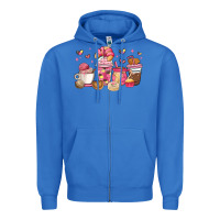 True Royal mexican pan dulce coffee cups Zipper Hoodie - MaliasSmallBusiness