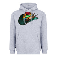 Heather Grey Aztec Sunflower Cowboy Hat Heavyweight Hoodie - Bettercallsaul
