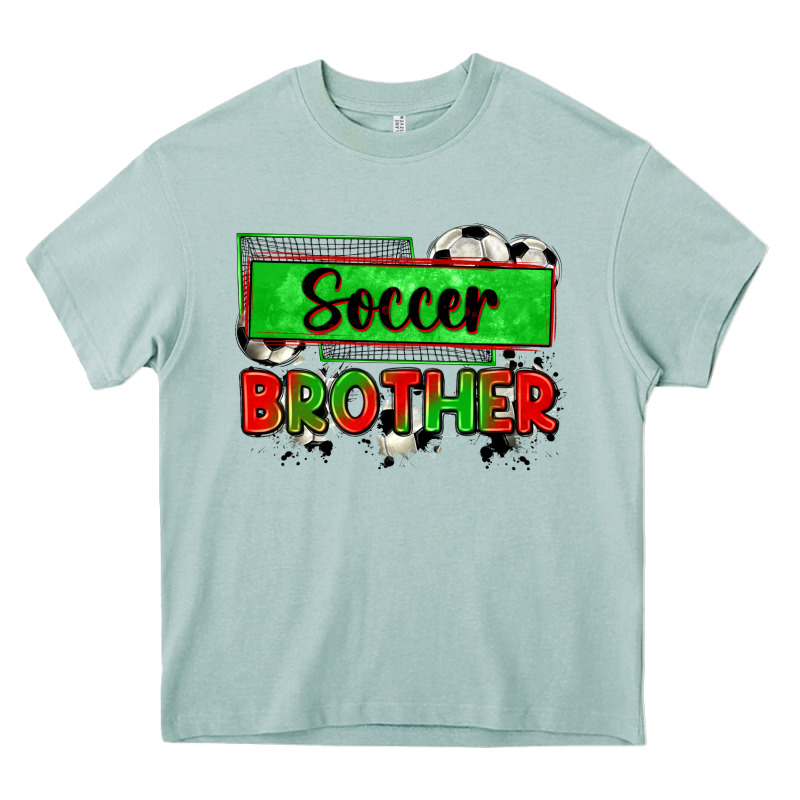 Soccer Brother Heavy Core Tee by Zillion Design Studio | Teevron