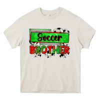 Cream soccer brother Heavy Core Tee - Zillion Design Studio