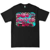 Black dibs on the driver background Premium Tee - AdoDesignShop