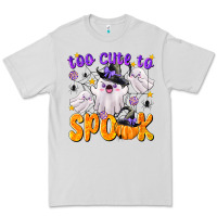 Dove Grey Too Cute To Spook Premium Tee - texasbilliewilder