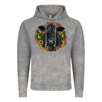 Black Angus Cactus Sunflower Vintage Hoodie | Teevron