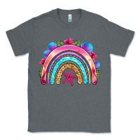 Charcoal Heather summer rainbow Classic Tee - NancyCooperArtShop