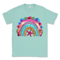 Seafoam summer rainbow Classic Tee - NancyCooperArtShop