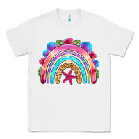 White summer rainbow Classic Tee - NancyCooperArtShop