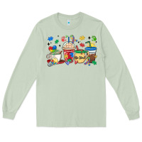 Matcha autism awareness day coffee cups Long Sleeve Tee - MaliasSmallBusiness