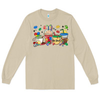 Mushroom autism awareness day coffee cups Long Sleeve Tee - MaliasSmallBusiness