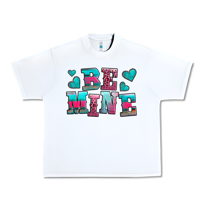 Be Mine Western Valentine's Day No Background Urban Heavy Tee by AdoDesignShop | Teevron