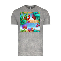 Cloud Rock seahorse and beach Vintage Tee - BundleAndBundleShop
