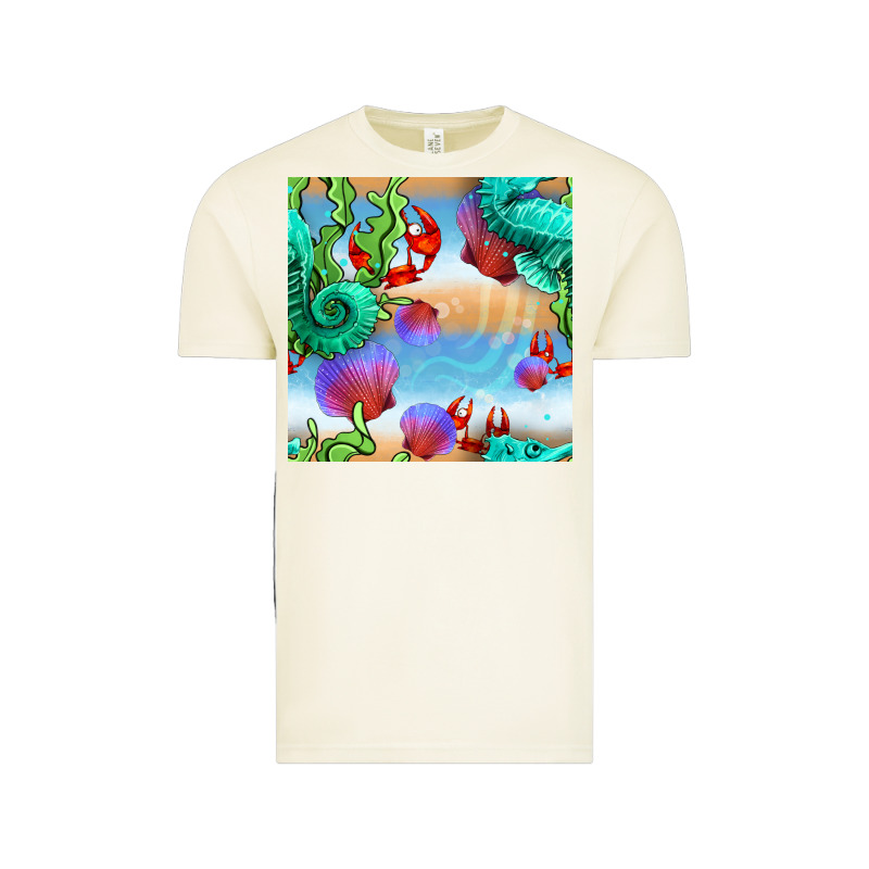 Seahorse And Beach Vintage Tee by BundleAndBundleShop | Teevron