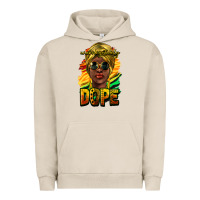 Pigment French Oak Unapologetically dope afro Urban Hoodie - HowdyJamesFarm