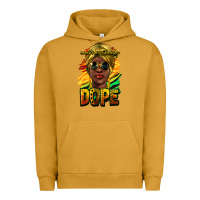 Pigment Peanut Butter Unapologetically dope afro Urban Hoodie - HowdyJamesFarm