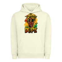 Pigment Pistachio Unapologetically dope afro Urban Hoodie - HowdyJamesFarm