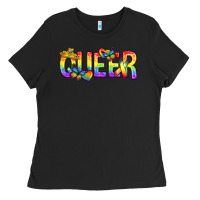 Black queer pride lgbtq Ladies Tee - texasbilliewilder