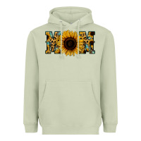 Matcha Leopard Sunflower Gemstone Mom Heavyweight Hoodie - Bettercallsaul