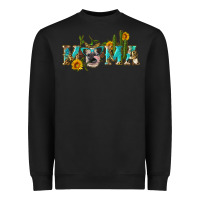 Black western mama cow Heavyweight Sweatshirt - Artiststas