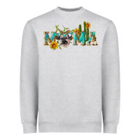 Western Mama Cow Heavyweight Sweatshirt | Teevron