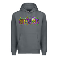 Rock Mardi Gras Day Nurse Premium Hoodie - NancyCooperArtShop