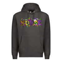 Smoke Mardi Gras Day Nurse Premium Hoodie - NancyCooperArtShop