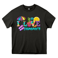 Asphalt i love summer Heavy Core Tee - texasbilliewilder