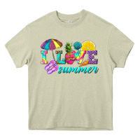 Mossy i love summer Heavy Core Tee - texasbilliewilder