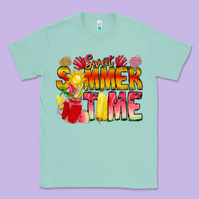 Sweet Summer Time Classic Tee Designed By Cowhidedigitalart