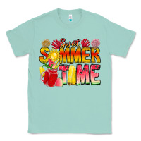 Seafoam Sweet Summer Time Classic Tee - CowhideDigitalArt