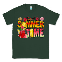 Sports Green Sweet Summer Time Classic Tee - CowhideDigitalArt