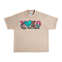 French Oak xoxo hugs and kisses valentines day Urban Heavy Tee - AdoDesignShop
