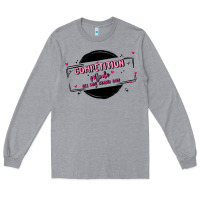 Heather Grey competition Long Sleeve Tee - MaliasSmallBusiness