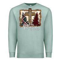 Seafoam Jesus is the reason Premium Sweatshirt - Bettercallsaul
