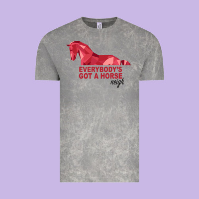 Everybody's Got A Horse Neigh Vintage Tee Designed By Bettercallsaul