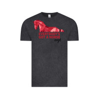 Vintage Black Everybody's Got A Horse Neigh Vintage Tee - Bettercallsaul