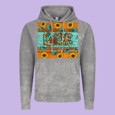 Sunflower Leopard Thanksgiving Love Vintage Hoodie Designed By Artiststas