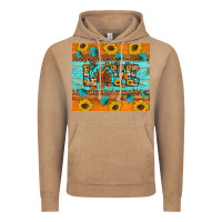 Vintage Coffee Sunflower Leopard Thanksgiving Love Vintage Hoodie - Artiststas