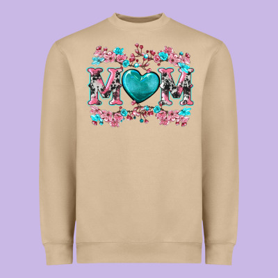 Cherry Blossoms Mom Heavyweight Sweatshirt Designed By Artiststas