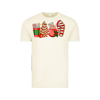 Vintage Arctic christmas tree cake and coffee cups ado Vintage Tee - AdoDesignShop