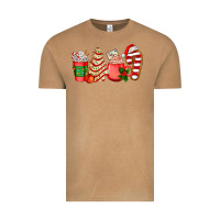 Vintage Camel christmas tree cake and coffee cups ado Vintage Tee - AdoDesignShop