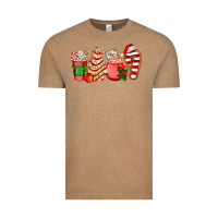 Vintage Coffee christmas tree cake and coffee cups ado Vintage Tee - AdoDesignShop