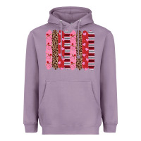 Lavender valentine's day brushstrokes Heavyweight Hoodie - RanaPortraitStore