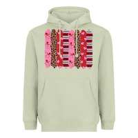 Matcha valentine's day brushstrokes Heavyweight Hoodie - RanaPortraitStore