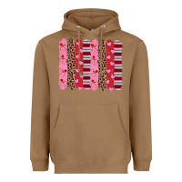 Toasted Coconut valentine's day brushstrokes Heavyweight Hoodie - RanaPortraitStore
