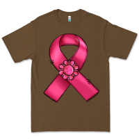Cacao breast cancer awareness ribbon Premium Tee - RanaPortraitStore