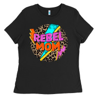 Black rebel mom Ladies Tee - Zillion Design Studio