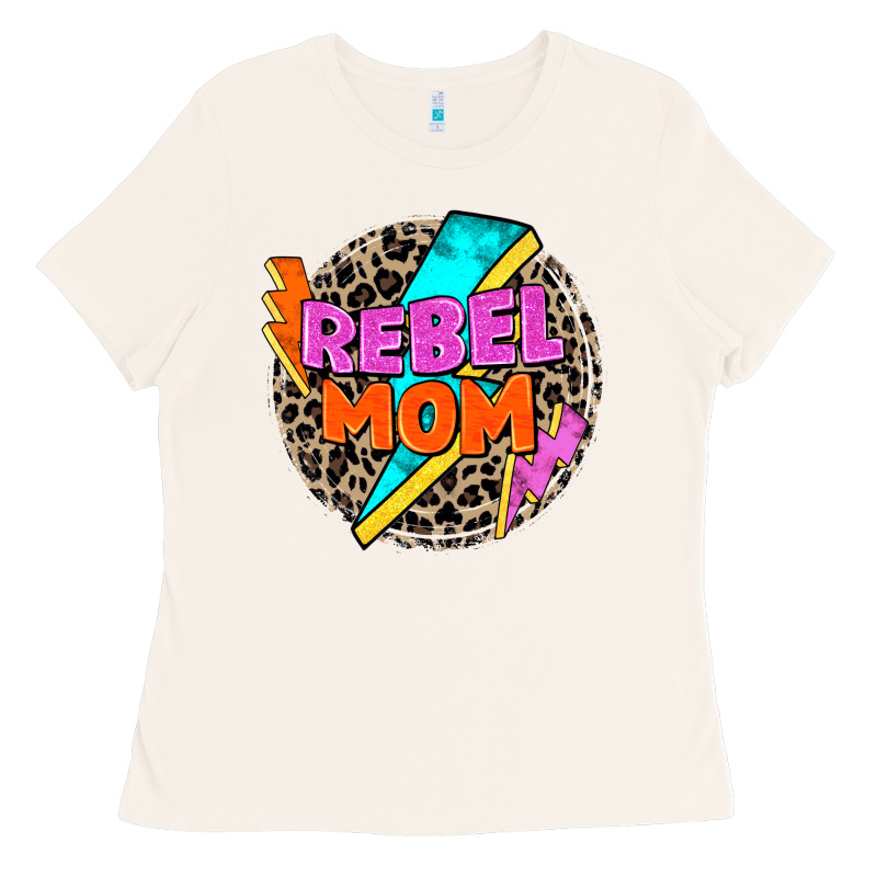 Rebel Mom Ladies Tee by Zillion Design Studio | Teevron