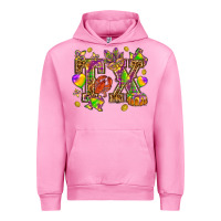 Fuchsia Pink Texas Mardi Gras Urban Hoodie - HowdyJamesFarm