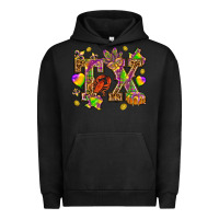 Pigment Black Texas Mardi Gras Urban Hoodie - HowdyJamesFarm