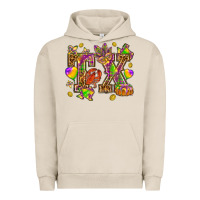 Pigment French Oak Texas Mardi Gras Urban Hoodie - HowdyJamesFarm