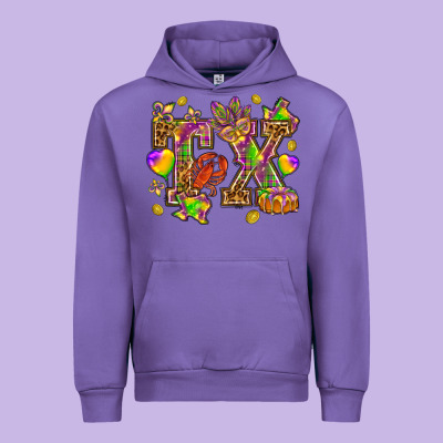 Texas Mardi Gras Urban Hoodie Designed By Howdyjamesfarm